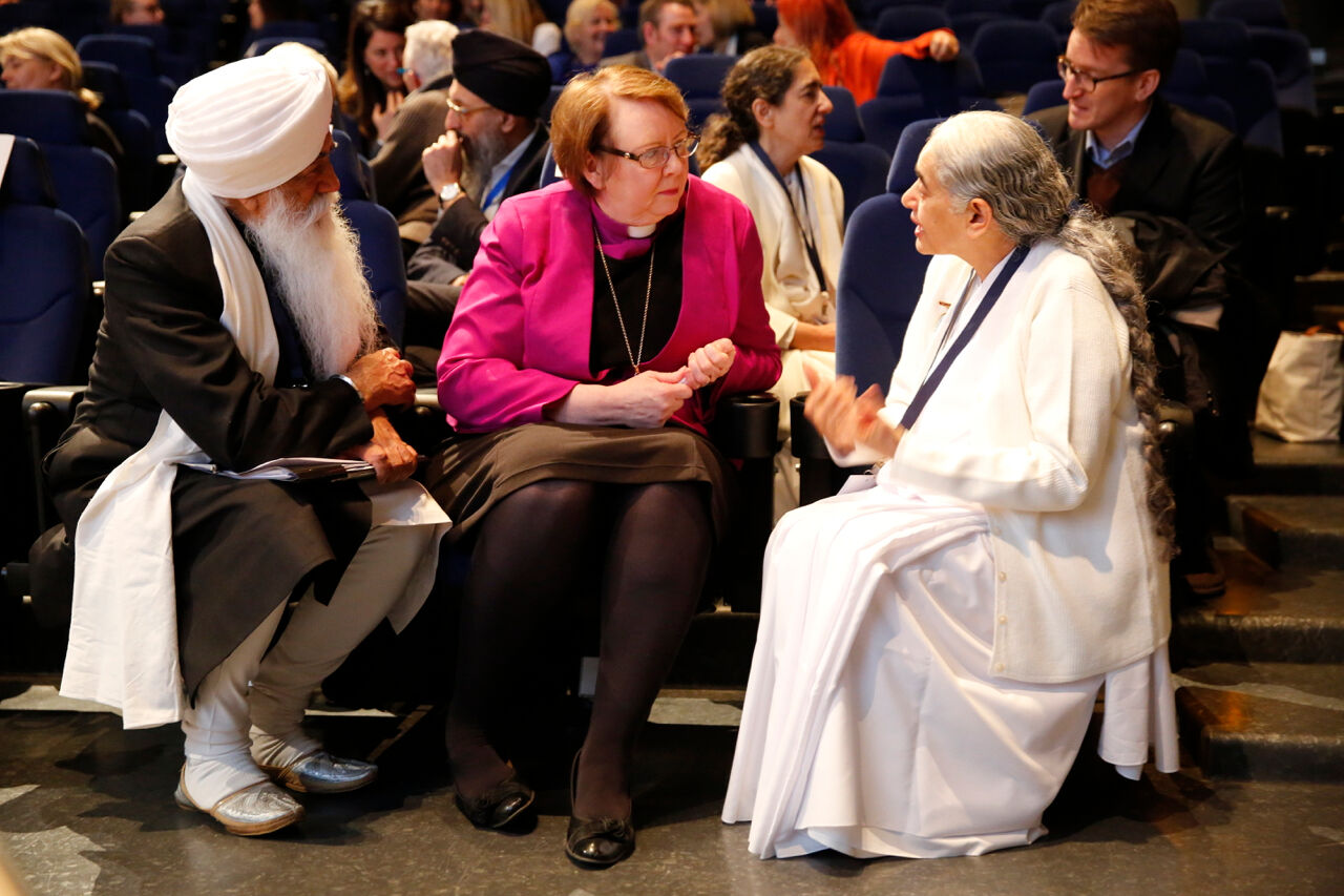 3rd SoH Forum 2017: Sr Jayanti in conversation with Bishop Agnes M Sigurdardóttir, Bishop of Iceland and Bhai Mohinder Singh, Spiritual Leader and Chairman, Guru Nanak Nishkam Sewak Jatha, UK