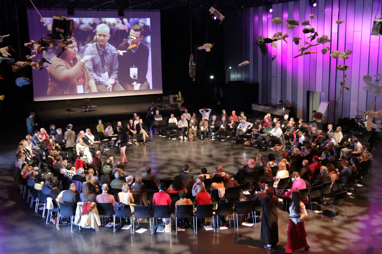 2nd SoH Forum 2014: Morning gathering at Harpa in Reykjavík.